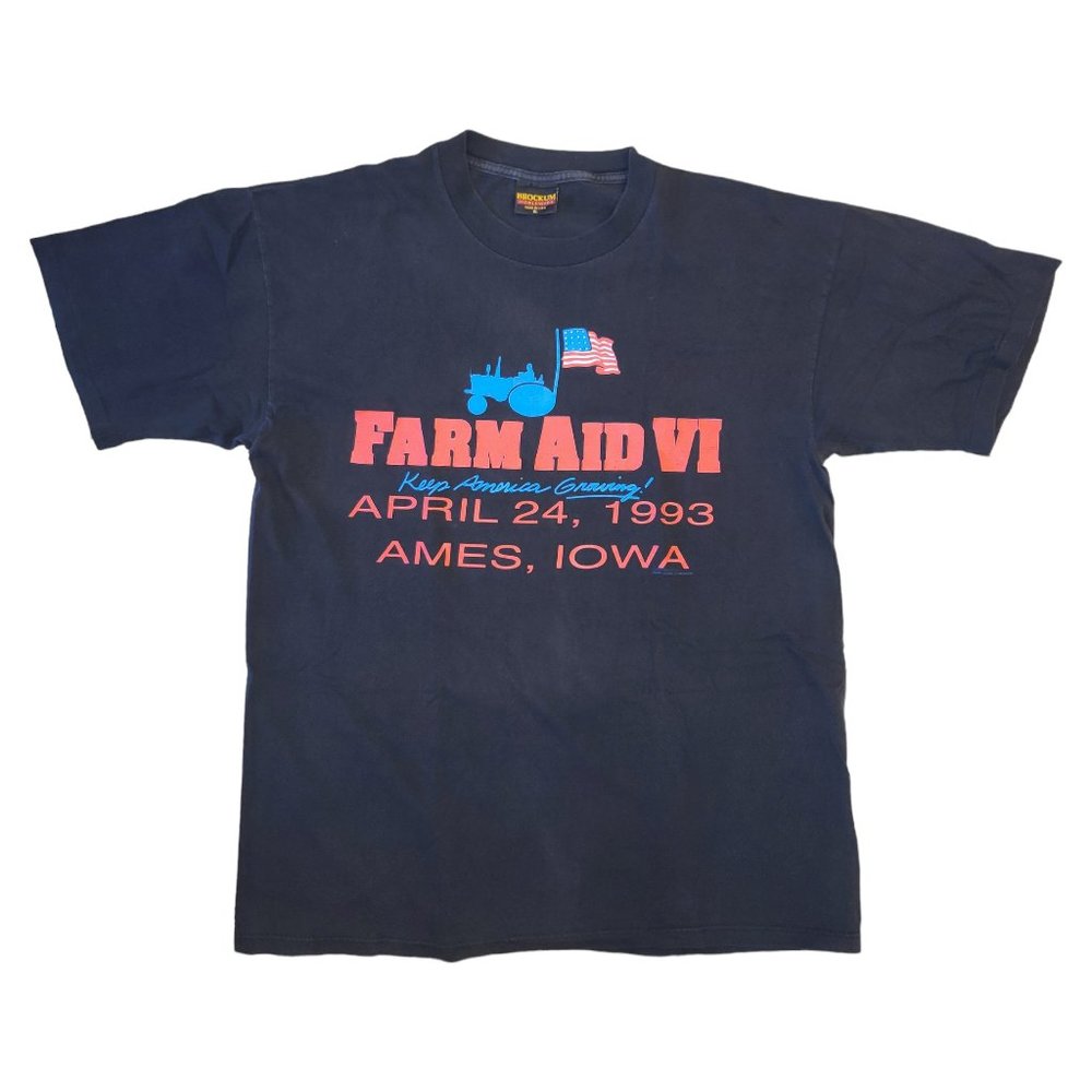 Vintage 1993 Farm Aid 6 Shirt